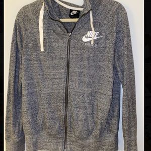 Nike women’s zip up sweatshirt